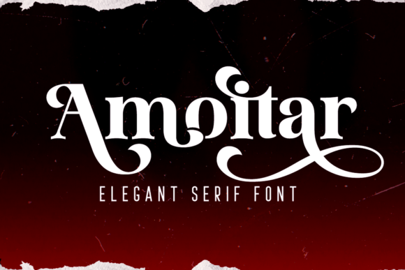 Amoitar: A Serif Font That Elevates Handmade Products and Printables