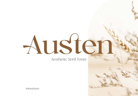 Austen: A Refined Serif Font for Small Business Branding