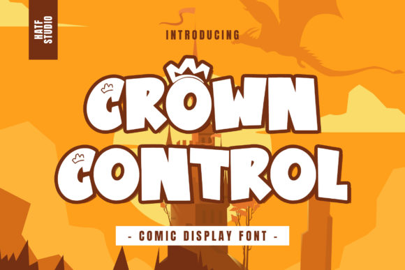 Crown Control: A Handwritten Display Font for Digital Brands