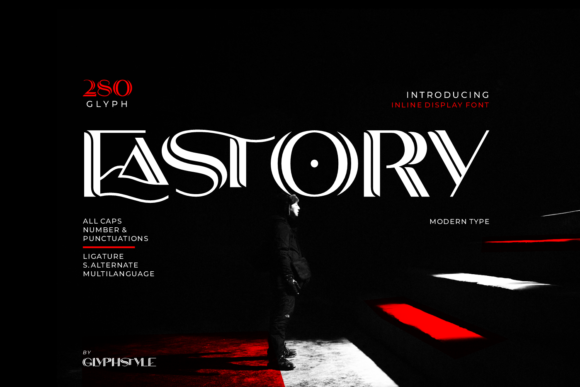 Eastory: A Bold Display Font for Modern Web Design