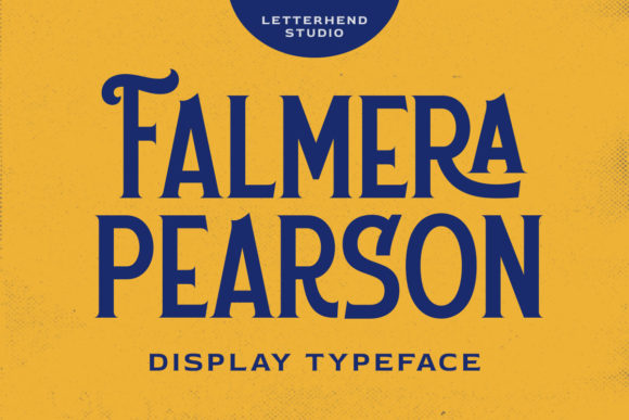 Falmera Pearson: A Serif Font That Commands Attention in Campaigns
