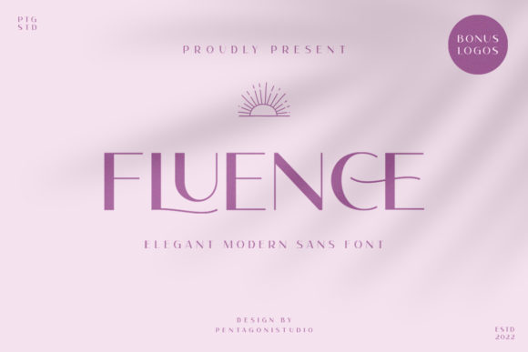 Fluence: A Sans Serif Typeface Built for Real Branding Work