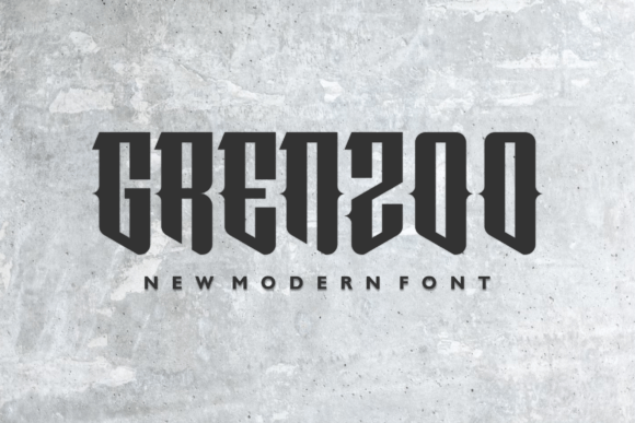 Grenzoo: A Slab Serif Typeface for Thoughtful Editorial Design