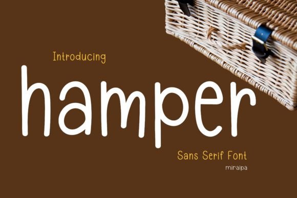 Hamper: A Handwritten Sans Serif Font for Friendly Brand Identities