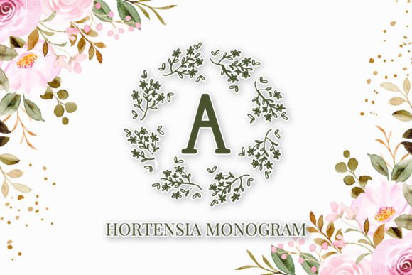 Hortensia: A Decorative Font for Memorable Branding