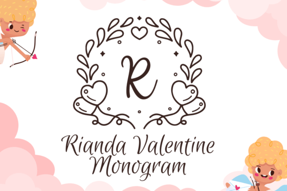 How Rianda Valentine Monogram Font Elevates Your Brand Look