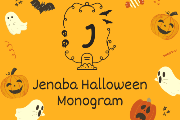Jenaba Halloween Monogram: A Designer's Review