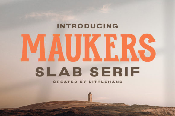 Maukers: A Slab Serif Font with Editorial Warmth