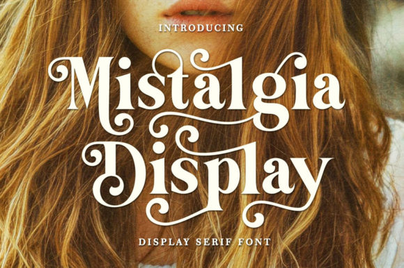 Mistalgia Serif Font for Handmade Product Designs