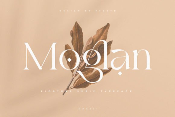 Moglan: A Slim Serif Font for Polished Digital Campaigns