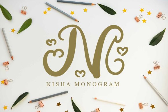 Nisha Monogram: A Brand Designer’s Review of This Decorative Font