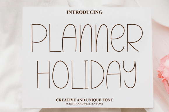 Planner Holiday: A Clean Sans Serif for Web and Digital Design