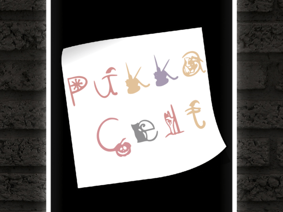 Pukkacelt: A Decorative Display Font for Web Design