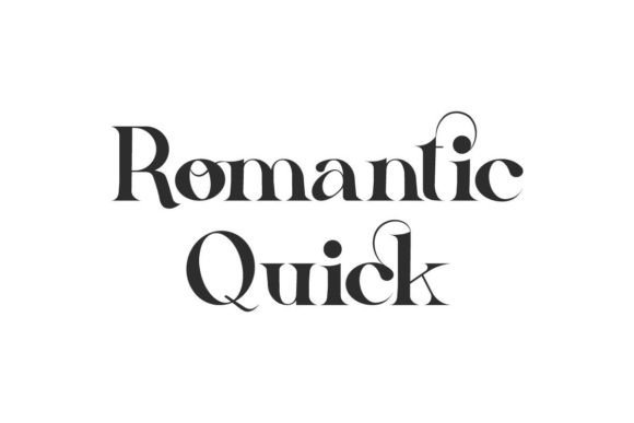Romantic Quick Brings Vintage Appeal to Modern Web Design