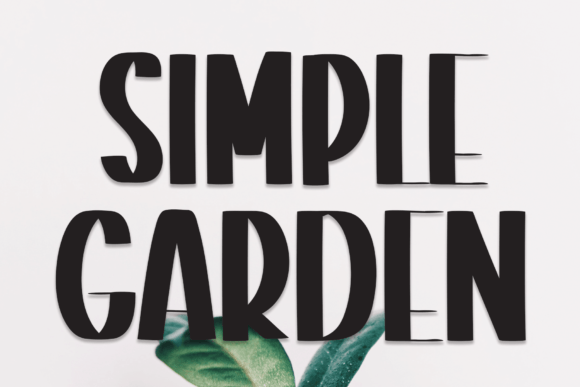 Simple Garden Serif Font for Editorial Layouts