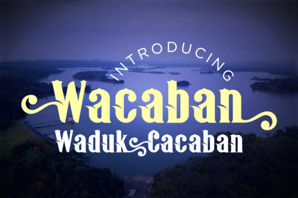 Wacaban: A Blackletter Typeface Built for Modern Branding and Display Work