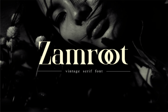 Zamroot Serif Font: A Designer’s Take on Nostalgic Branding